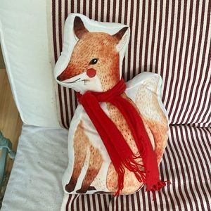 Simons fox 🦊 cushion with scarf
